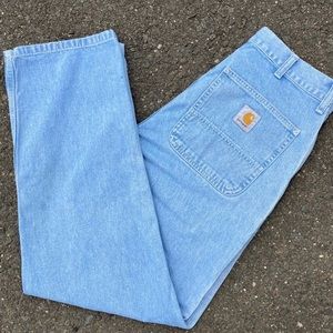 Carhartt Light-wash wide Jean
